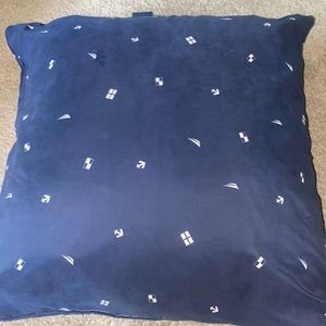 Navy Blue Nautica pillow